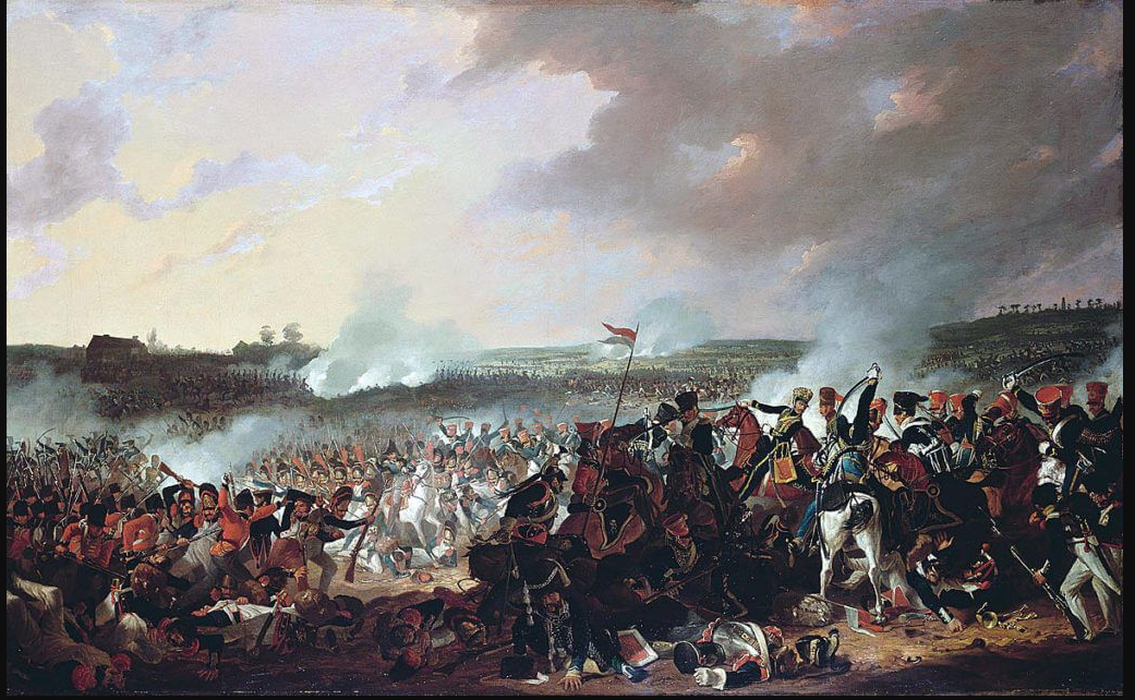 Battle of Waterloo by Denis Dighton